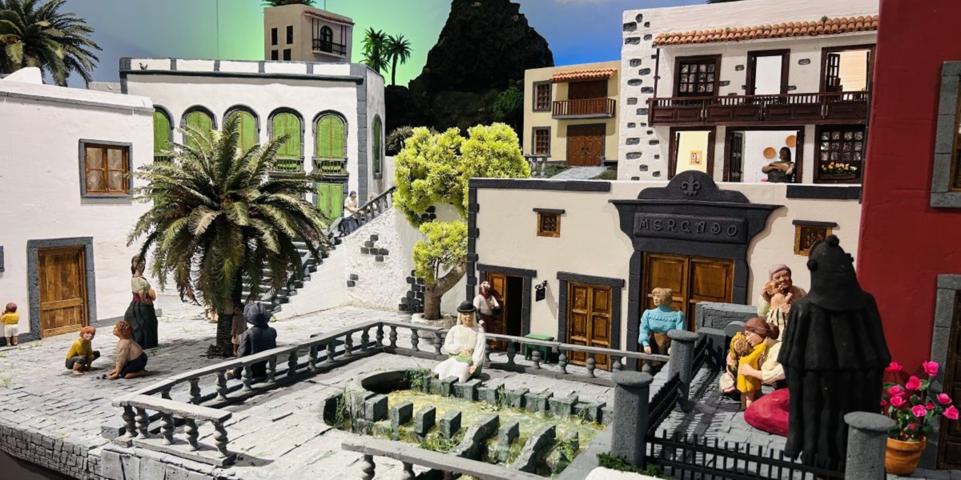 Nacimiento 'Ronroneando al niño'