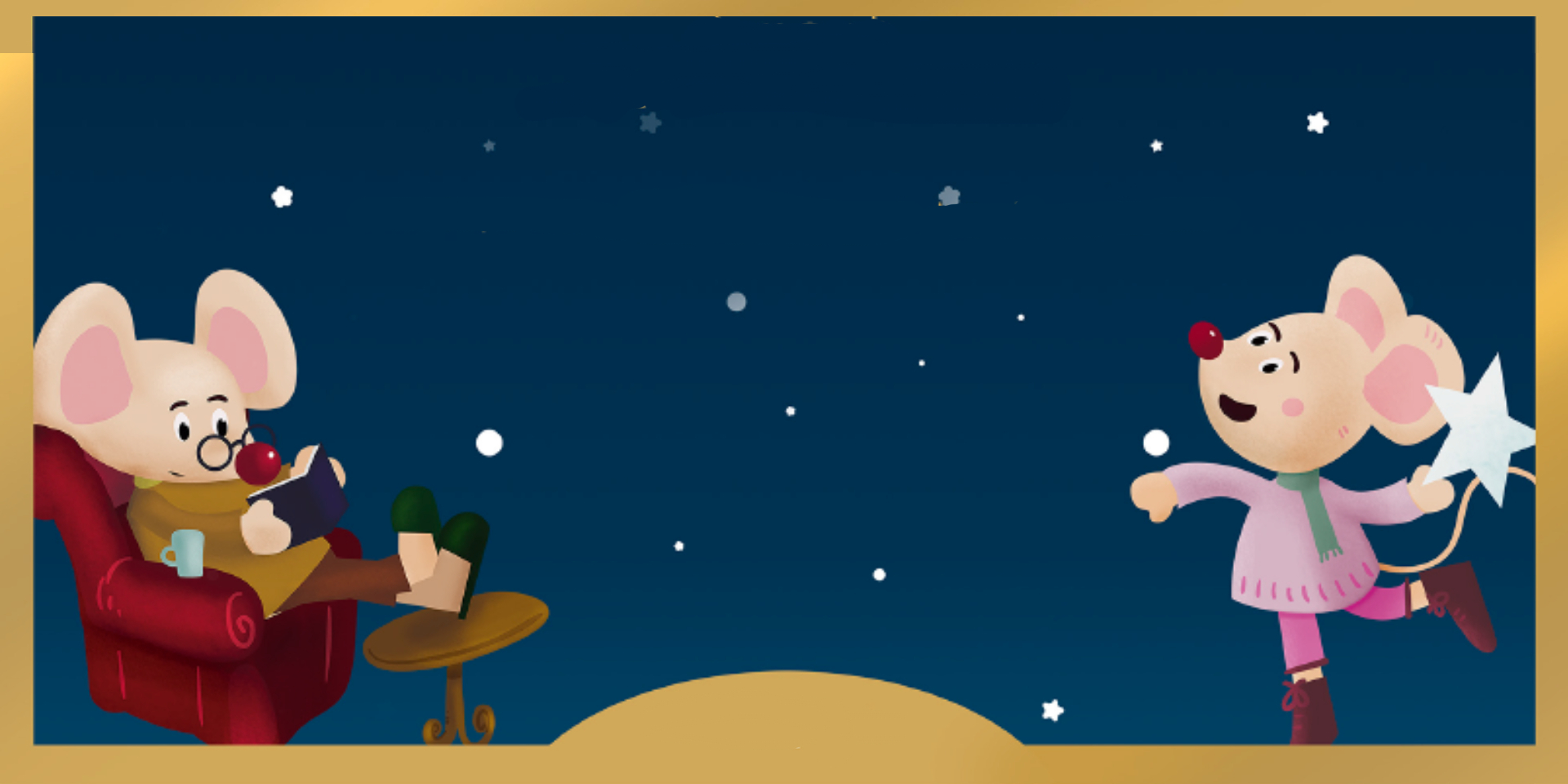 Ven a visitar "El Cuento de El Hogar de los Ratones" de Cortylandia