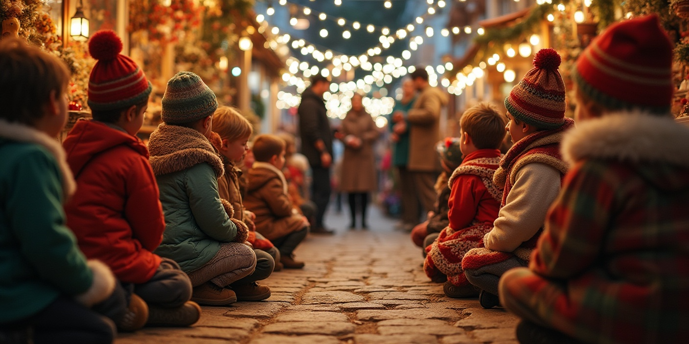 Cuentacuentos en el Mercado de Navidad