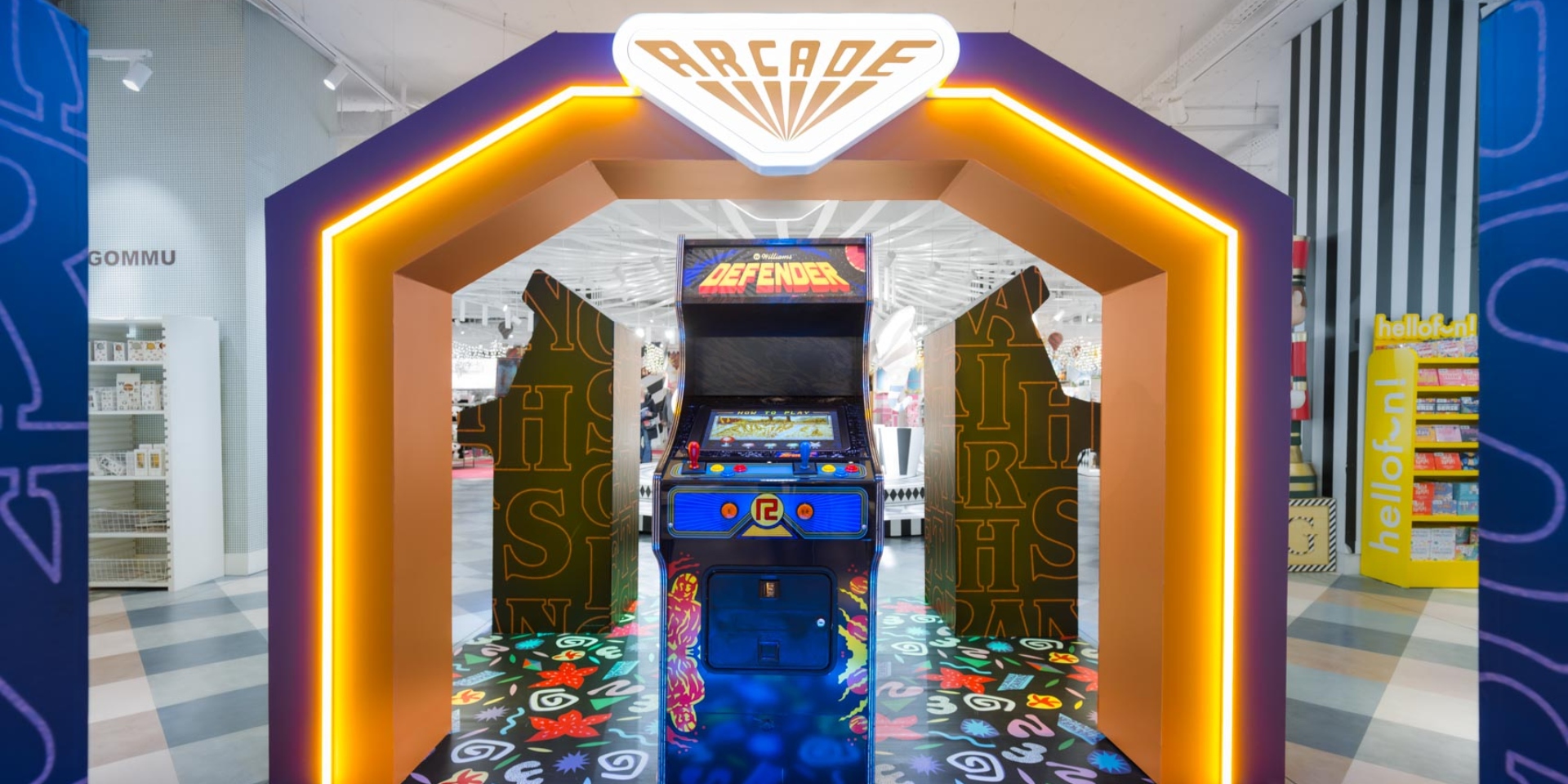 Experiencia Arcade de Stranger Things