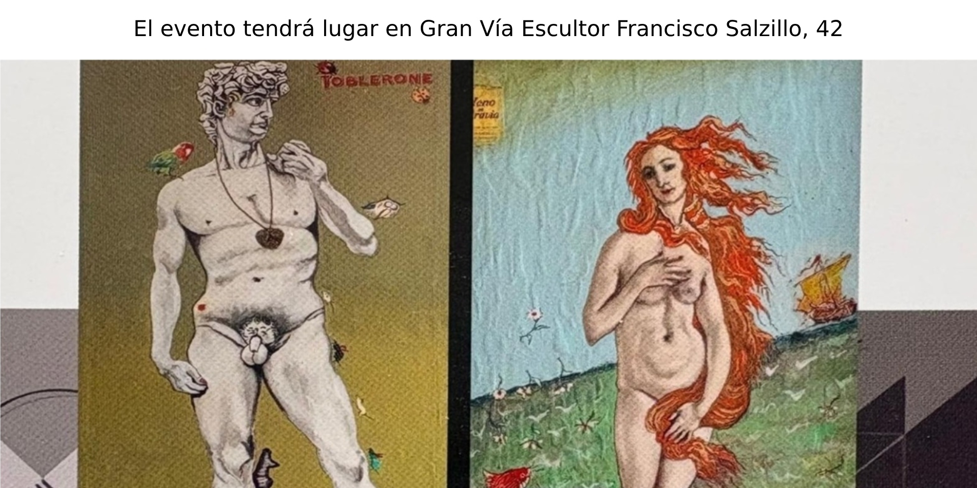 Exposición de pintura 'Damas y damiselas'