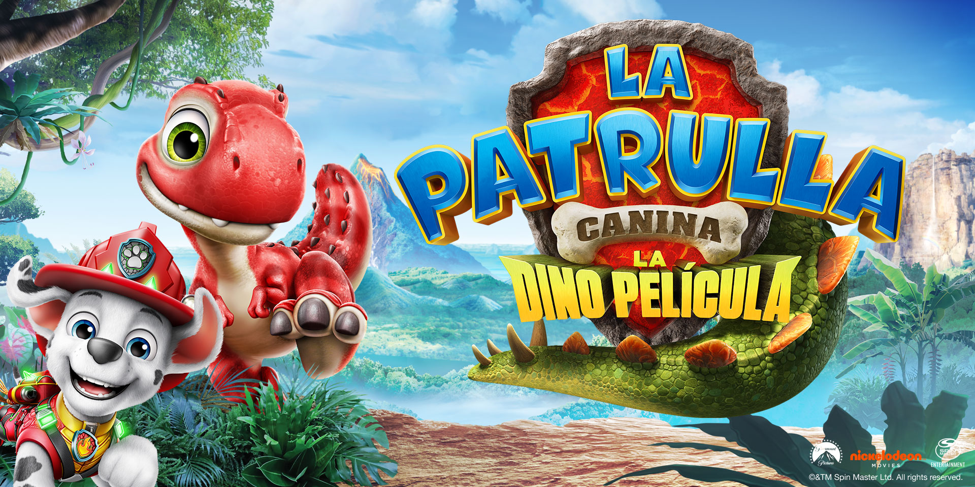 Vive la experiencia PAW Patrol: The Dino Movie