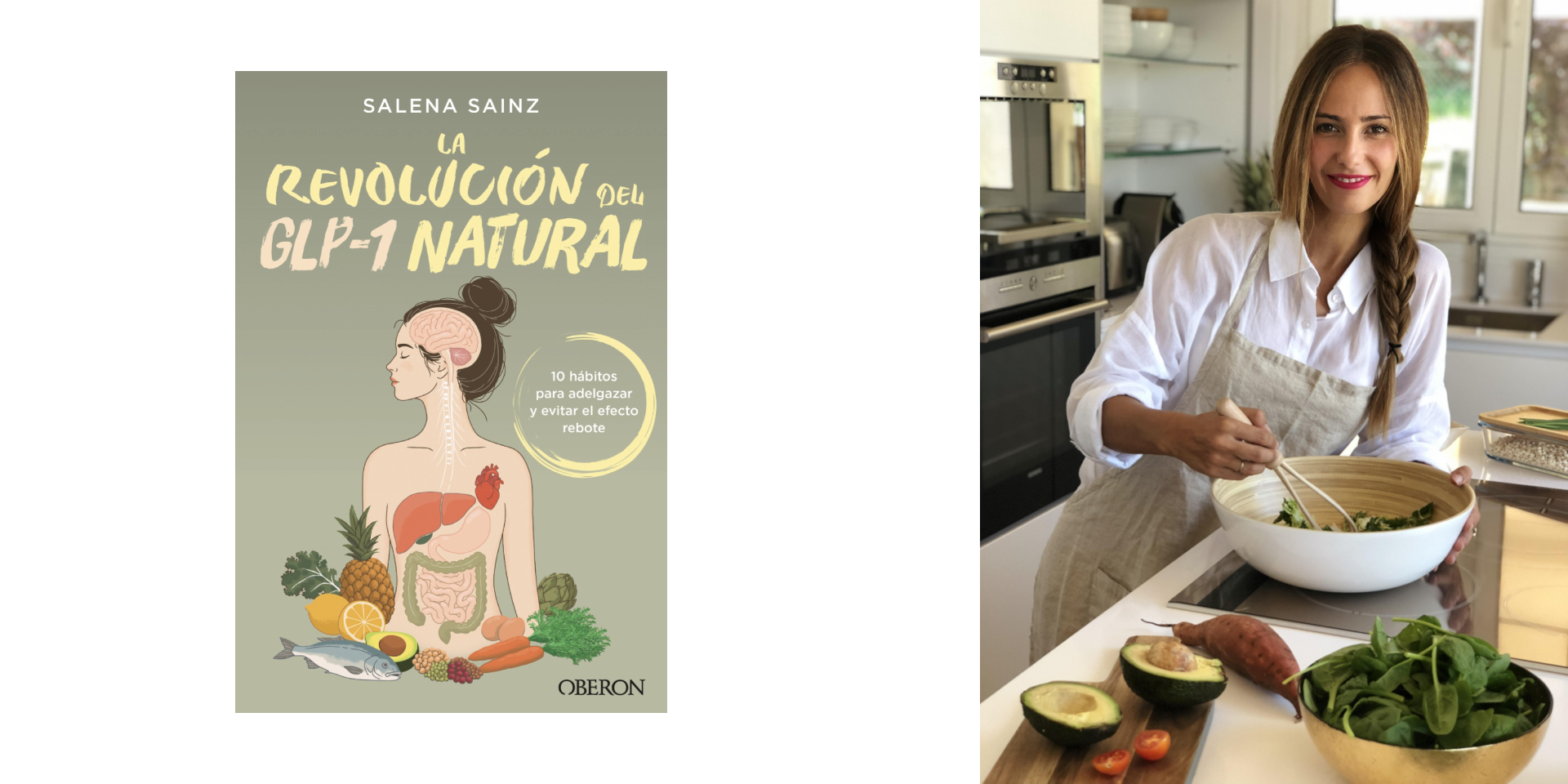 PRESENTACIÓN Y FIRMA DEL LIBRO “LA REVOLUCIÓN DEL GLP – 1 NATURAL” de Salena Sainz